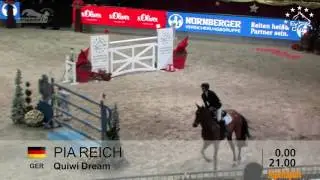 Pia Reich (GER) Siegesritt & Siegerehrung - 1m55 Worldfinal / Quiwi Dream