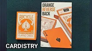 Bicycle Orange Reverse Back Deck | #orengereversebackdeck | #gugampoo | deck review  | kuwait