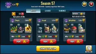 Monster Legends- Trying out Nitroblaster against Dodge area+Taunt base