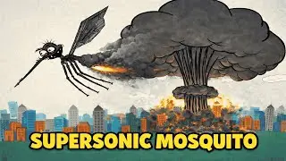 Cheeky Mosquito Cartoon 🦟 | Supersonic Mosquito Animation ⚡ | Funny Speed Comedy Cartoon
