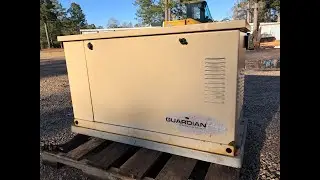 Generac Guardian Plus 15 KW LP Natural Gas Standby Generator SN5148 Lot#403