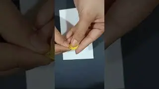 3D quilling Mango#shorts #quilling #shortvideo