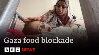 Special report: Gaza&rsquo;s children starve as Israel withholds all food supplies | BBC News