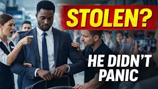 Airline Staff Accuse Black Man of Stolen Luggage — His Calm Response Silences the Entire Airport