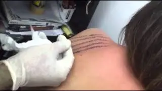 Sak Yant Tattoo - Hah Taew (5 Line Tattoo) - Bamboo Tattoo