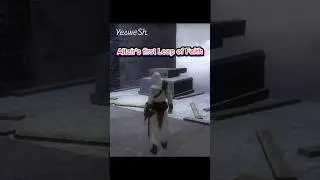 Altair's First Leap of Faith. Assassin's Creed - Bloodlines (PSP) #assasinscreed #altair #jump #psp