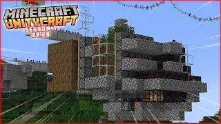 Building a custom AFK Tree Farm- UnityCraft SMP Ep. 20 (Minecraft 1.16 Survival Multiplayer)