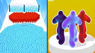 Count Masters vs Blob Runner 3D - Funny Crowd Challenge part 1