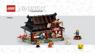 🍀 LEGO instructions 🍀 Ninjago 🍀 71858 🍀 Four Weapons Blacksmith 🍀