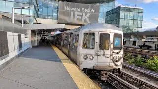 NYC Subway: 8 Car R46 Operating on the Rockaway Park 