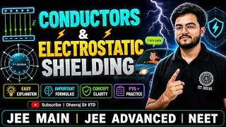5. Conductors and Electrostatic Shielding | JEE Main + Advanced | NEET | V.V.V Important Topic 🔥