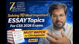 𝐒𝐨𝐥𝐯𝐢𝐧𝐠 𝟏𝟎 𝐌𝐨𝐬𝐭 𝐈𝐦𝐩𝐨𝐫𝐭𝐚𝐧𝐭 𝐄𝐒𝐒𝐀𝐘 𝐓𝐨𝐩𝐢𝐜𝐬 𝐅𝐨𝐫 𝐂𝐒𝐒 𝟐𝟎𝟐𝟔 𝐄𝐱𝐚𝐦𝐬!🚨 (𝐏𝐚𝐫𝐭-𝟏)