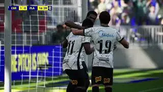 eFootball 2022 (PES 2022) - PS4 SLIM Gameplay - Corinthians Vs. Flamengo