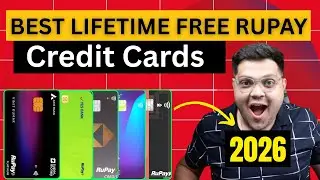 Top 5 Lifetime Free RuPay Credit Cards for Beginners | UPI + Cashback Benefits