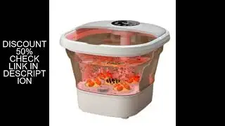 Foldable foot bath tub full automatic heating constant temperature electric massage foot washer Pedi