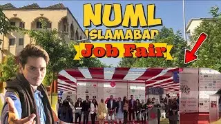 Numl Students Job Fair Islamabad university 🎓