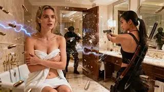 Action Movie | Terrorists storm hotel, kill hostages! Female commando fights back and shocks all!