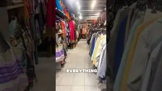 Thrift Shopping in Athens, Greece