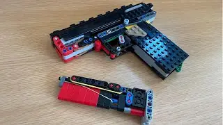 I built a Working LEGO Pistol