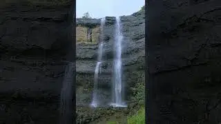 Horrifying Siddhagad Waterfall Trekking 3 #shorts #SiddhagadWaterfall #waterfall #siddhagad