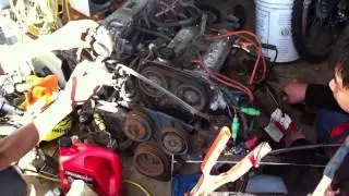 4AGE Bluetop Floor Start AE86
