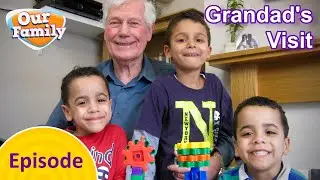 Grandad Comes To Visit | Our Family FULL EPISODES | CBEEBIES