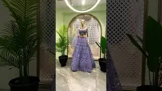 Gori suits heavydesigner crop top light purple color online contact..7984685348/7487908893..