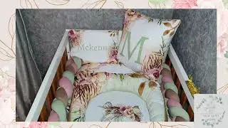 BoHo Llama Custom set By Sew Just More!!!