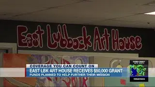 East Lubbock Art House receives major boost to continue uplifting community