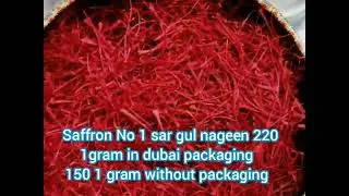 No 1 saffron quality,  just in 150 rupees