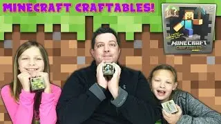 Minecraft Craftables Series 1 Blind Box Buildable Figures