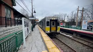 LIRR: Train 557 at Sea Cliff with a loud horn from C3 5002. 1/2/26