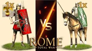 Can Early Legionary First Cohort Beat Legionary Cavalry in OG Rome: Total War?