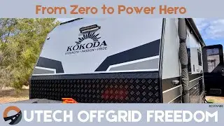 Kokodo Caravan Force 2 -  12v & 240v Caravan Power Upgrade By Outech OffGrid