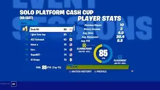 How I won the last Solo Platform Cash Cup (2x Xbox Champ) and $2500