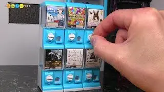 Miniature Capsule Toy Machine Kit　ミニチュアカプセルトイマシン（ガチャガチャ）作り