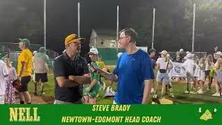 Newtown-Edgmont Head Coach Steve Brady postgame interview after District 19 Championship