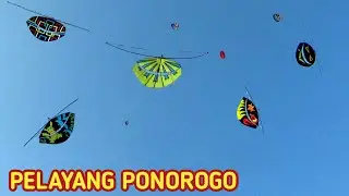 Antusias Kopdar Layangan Gapangan di Ponorogo  @KangboMedia