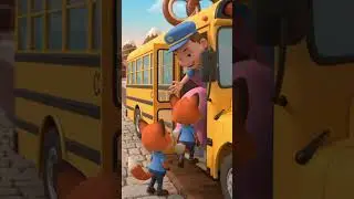 ​🚌 The Wheels on the Bus: Coco Town Adventure #cute #cartoon #cuteoverload