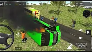 BUSSID Season 2 – Part 48 🔥 | Deadliest Mountain Route Ever 😱 BUSSID Gameplay🌲Couch  bus simulator 