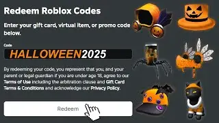 Все новые промокоды Roblox на октябрь 2025 года для БЕСПЛАТНЫХ предметов Roblox + событий | Все б...