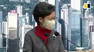 WATCH LIVE : HK Chief Executive Carrie Lam press conference