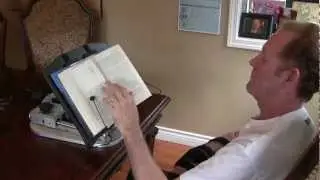 CanAssist's Book Holder & Armrest for Michael