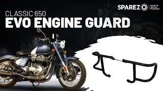 Royal Enfield Classic 650 | Evo Engine Guard | Installation - SPAREZO