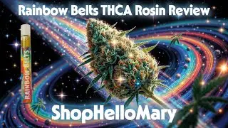Rainbow Belts THCA Vape Review - 3 Blinker Challenge? - ShopHelloMary - Chief Freedom's Hemp Reviews