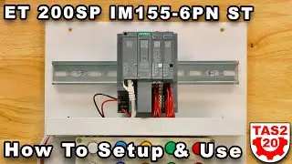 Настройка и использование интерфейсного модуля ET 200SP IM155-6PN ST