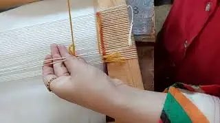 نسيج ...الوبرة المفتوحه (تقنيه السجاد _ عقده جوردس) 🪡🧵🪡