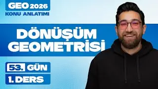 Dönüşüm Geometrisi-1 | 60 Günde Geometri | Analitik Geometri | 53.Gün 1.Ders | 2026