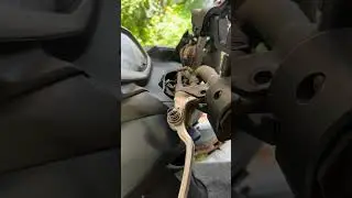 Installing SYS's Handle Brake for Yamaha Lexi 125 #yamaha #lexi125 #modified #trending