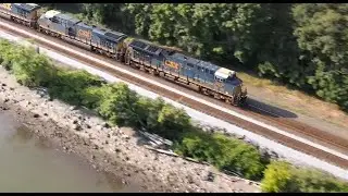 Freight Trains at Cornwall on Hudson